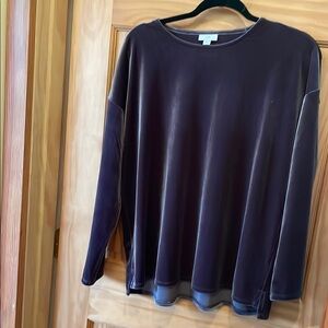 J. Jill Blue Relaxed Sweatshirt